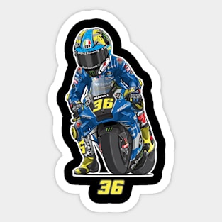 Joan Mir 36 Cartoon Sticker